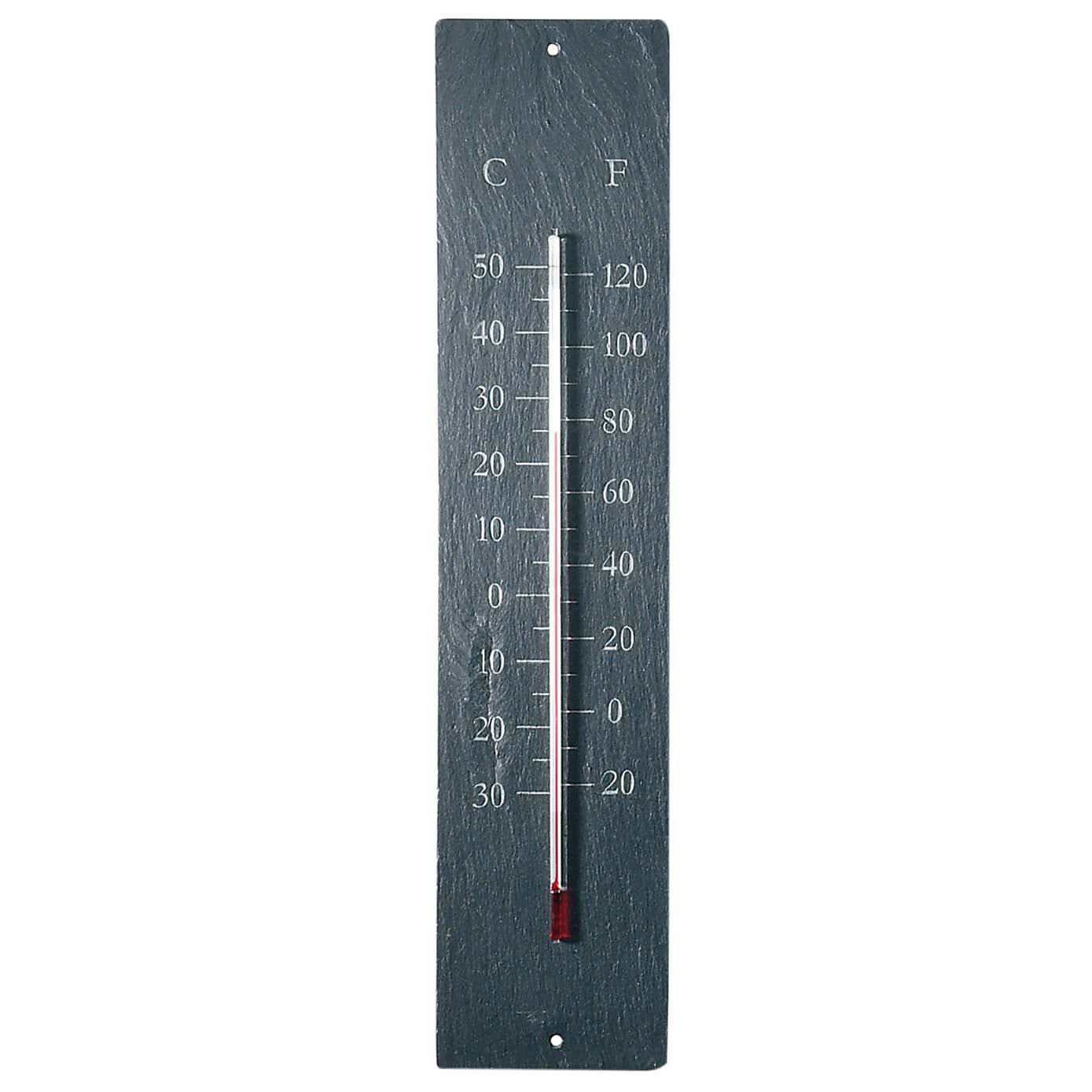 Fallen Fruits Slate Thermometer