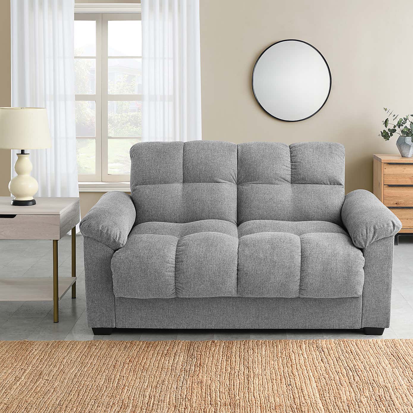 Margo Chenille 2 Seater Sofa Bed