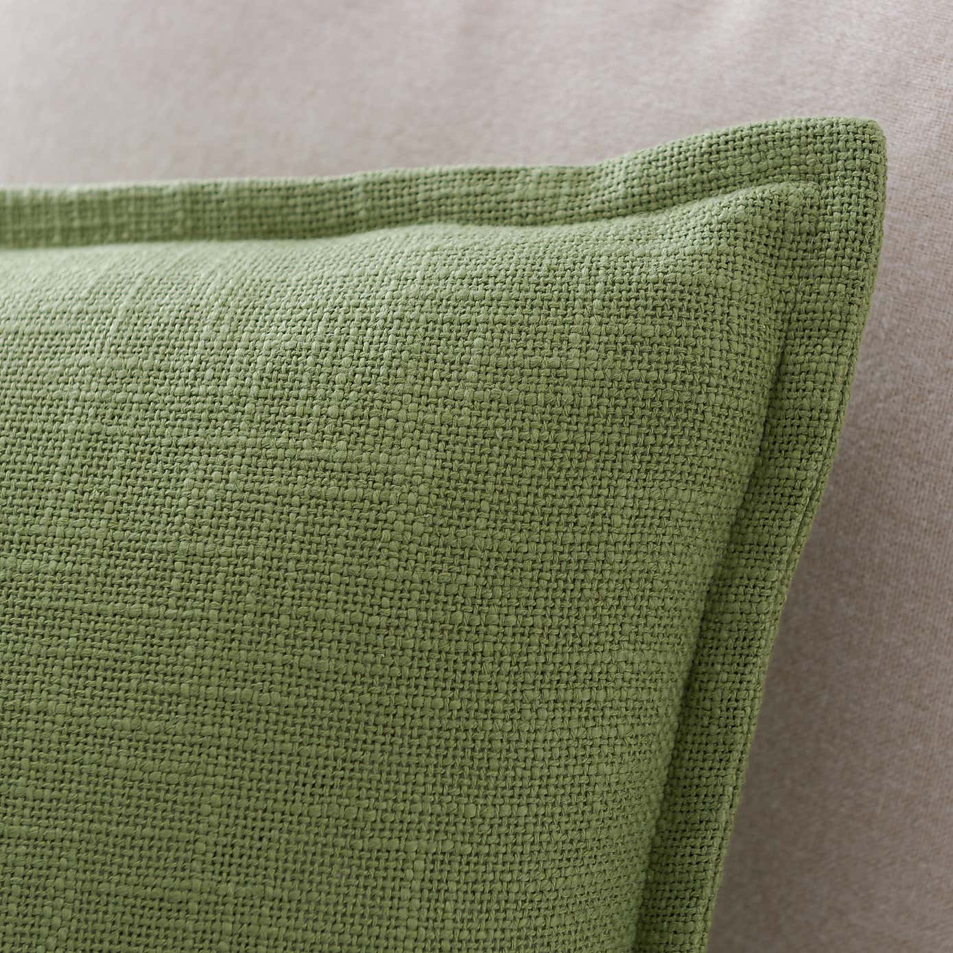 Westcott Cotton Velvet Slub Square Cushion