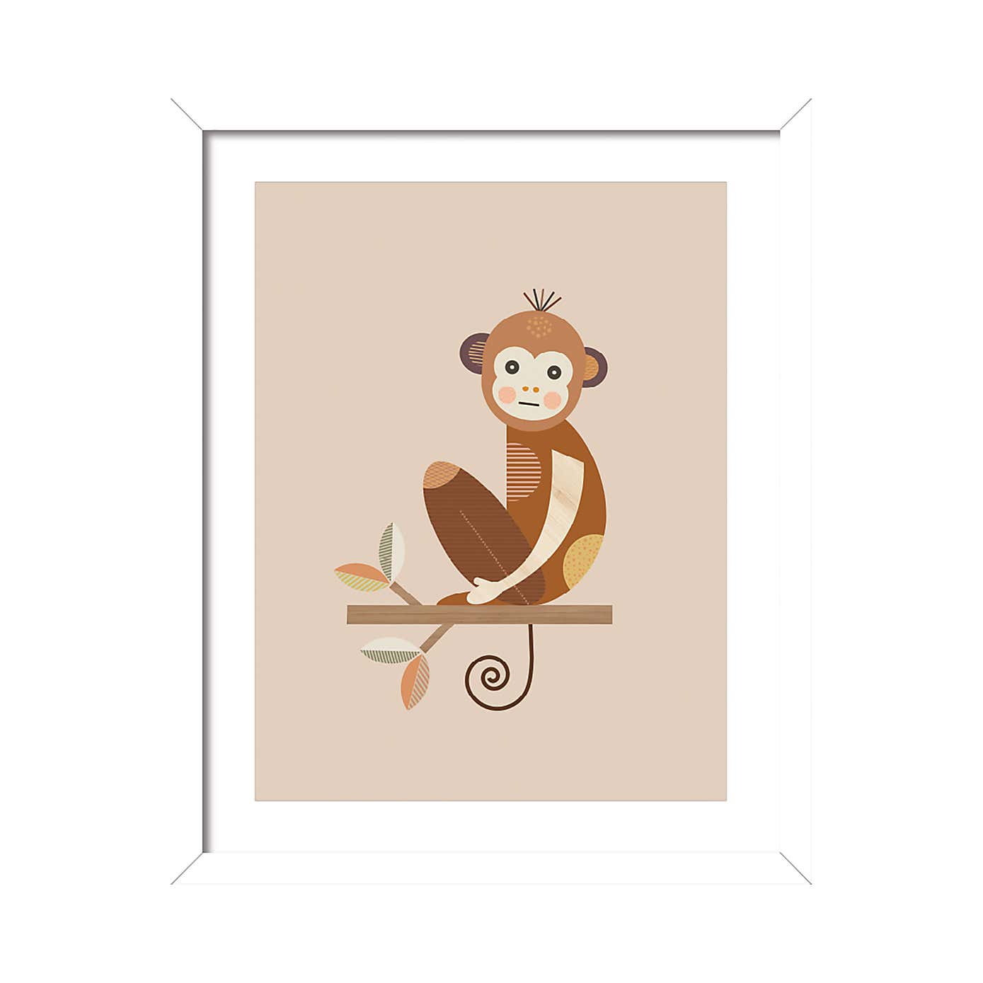 The Art Group Monkey Framed Print