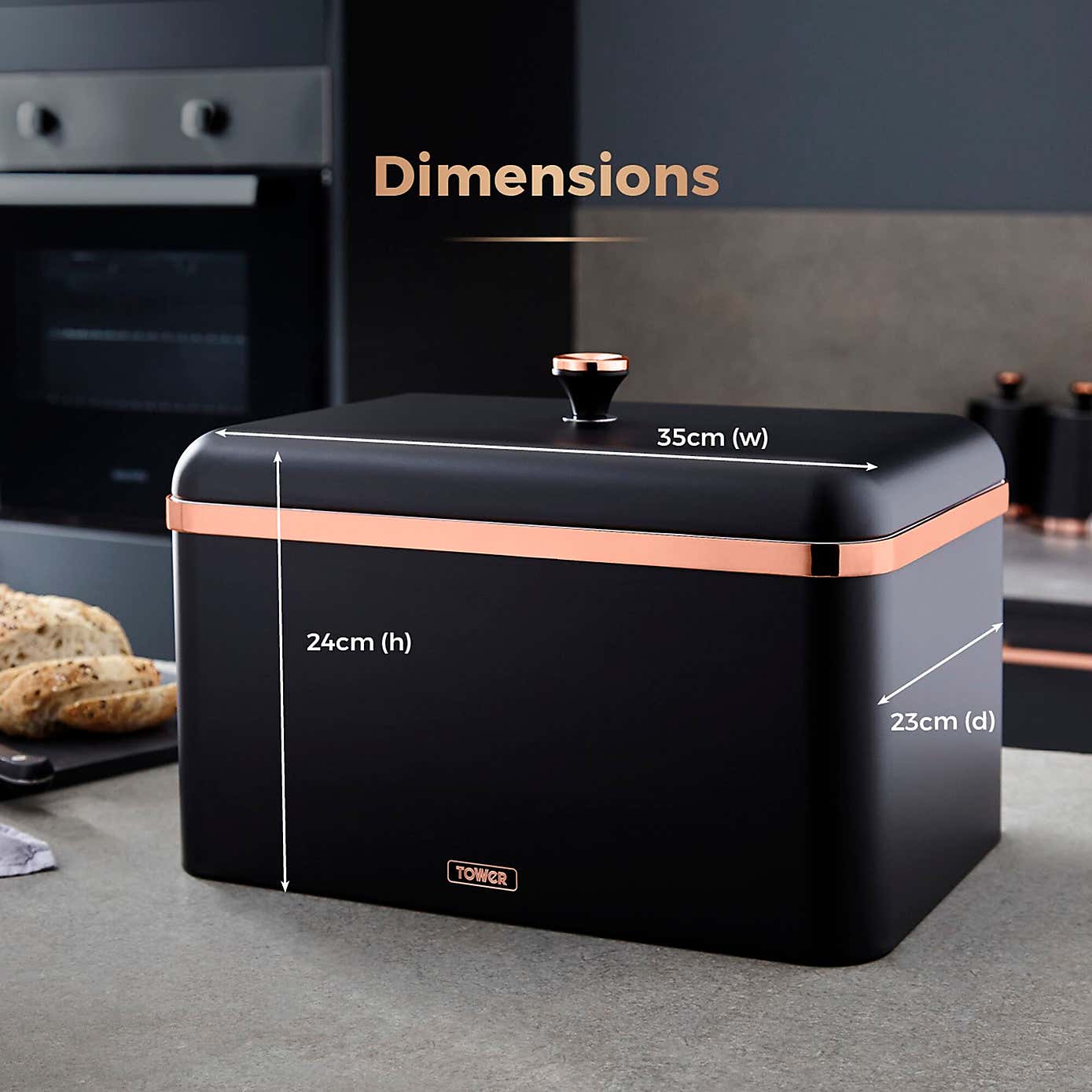 Tower Cavaletto Bread Bin