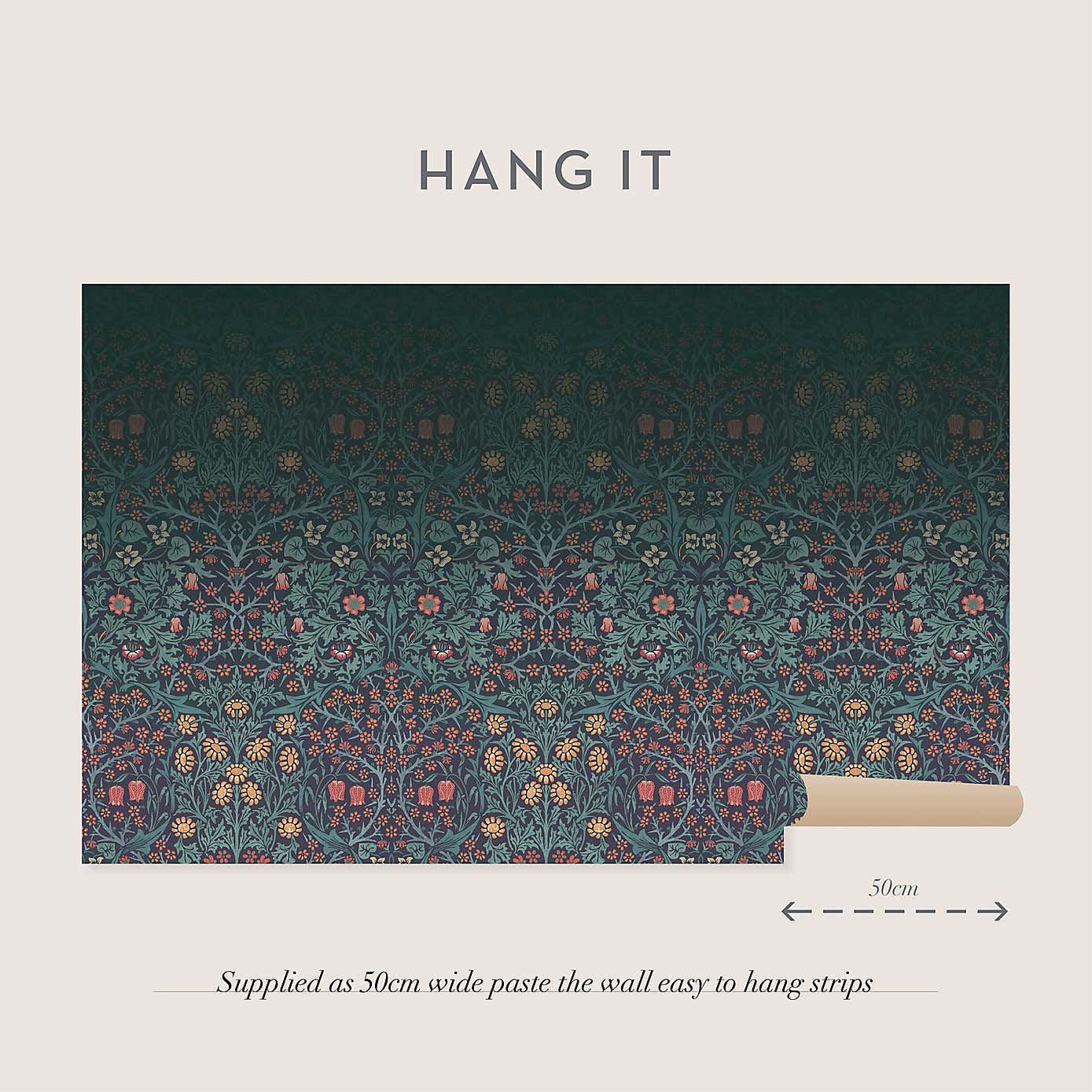 William Morris Blackthorn Wall Mural