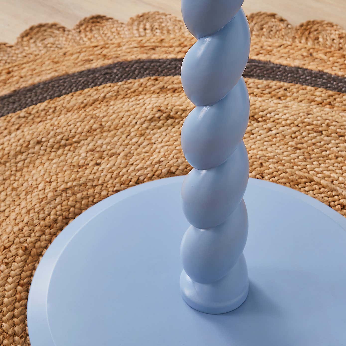 Fifi 4 Seater Round Dining Table, Pine Wood