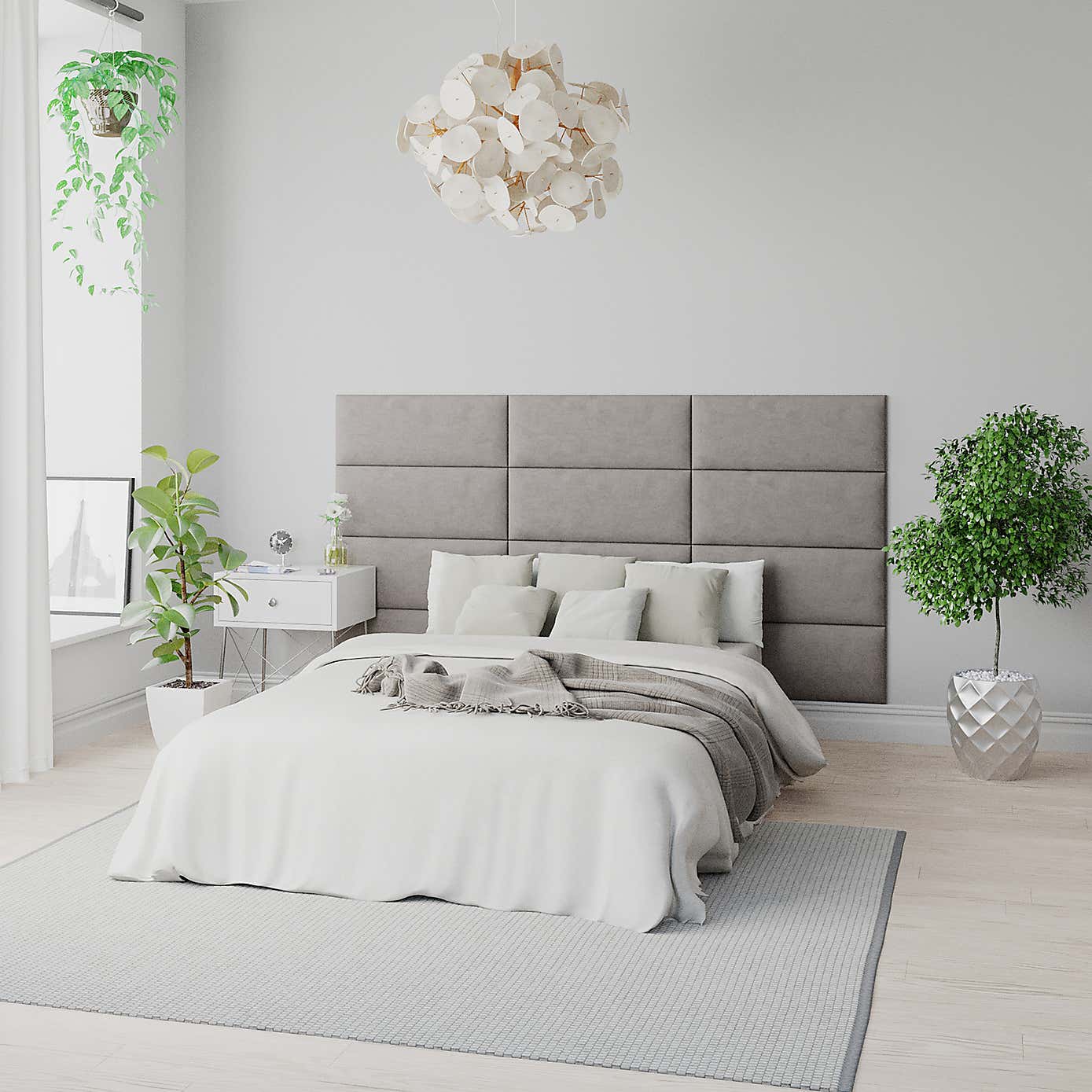 Aspire EasyMount Plush Velvet Upholstered Wall Panels