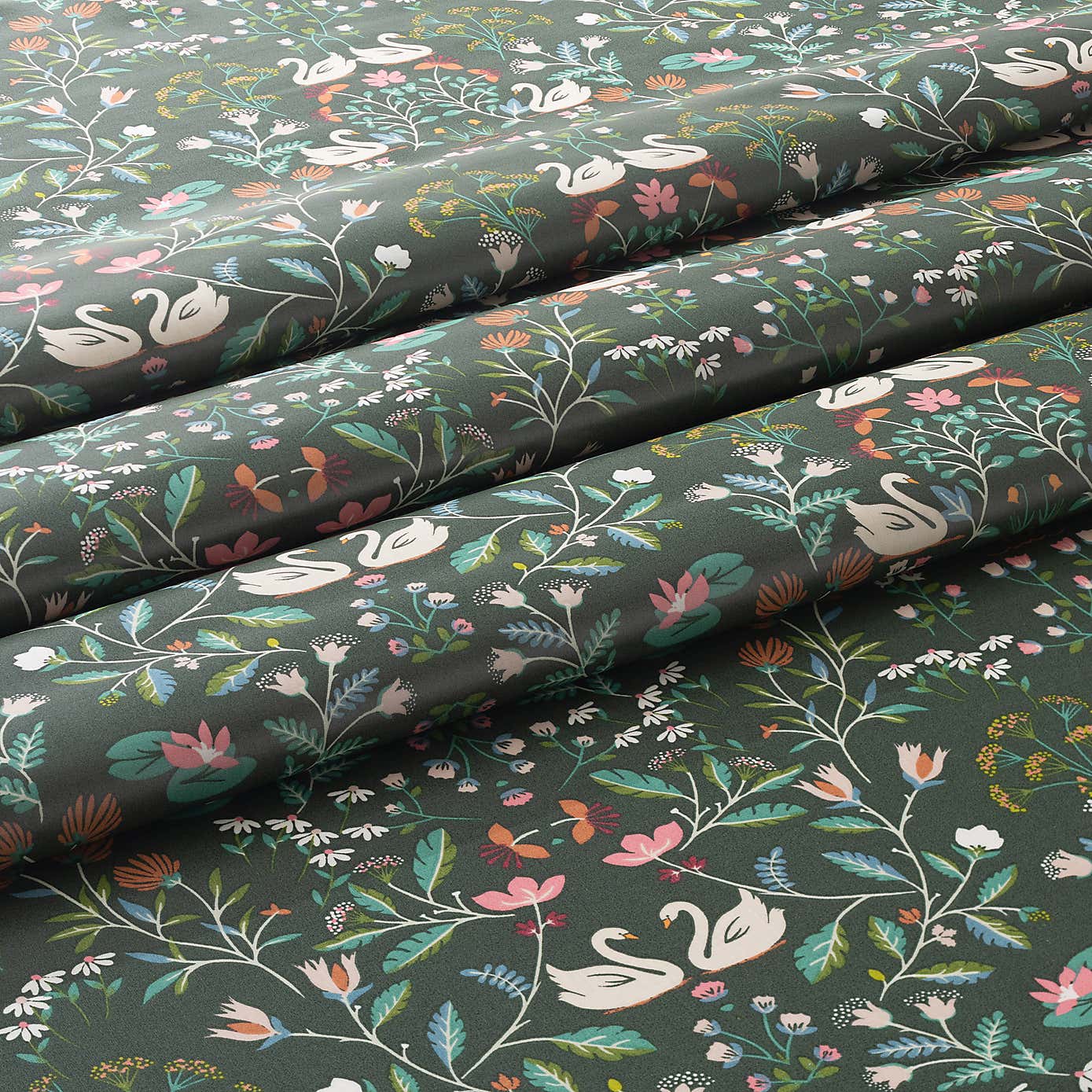 Swan Garden Green PVC