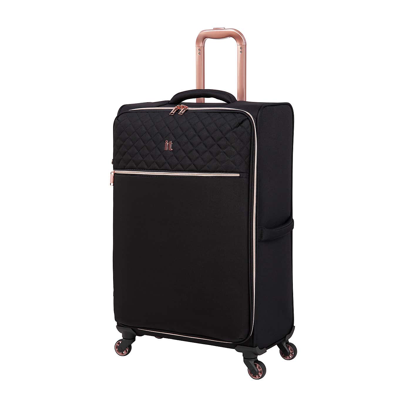 IT Luggage Divinity 4 Wheel Soft Shell Suitcase