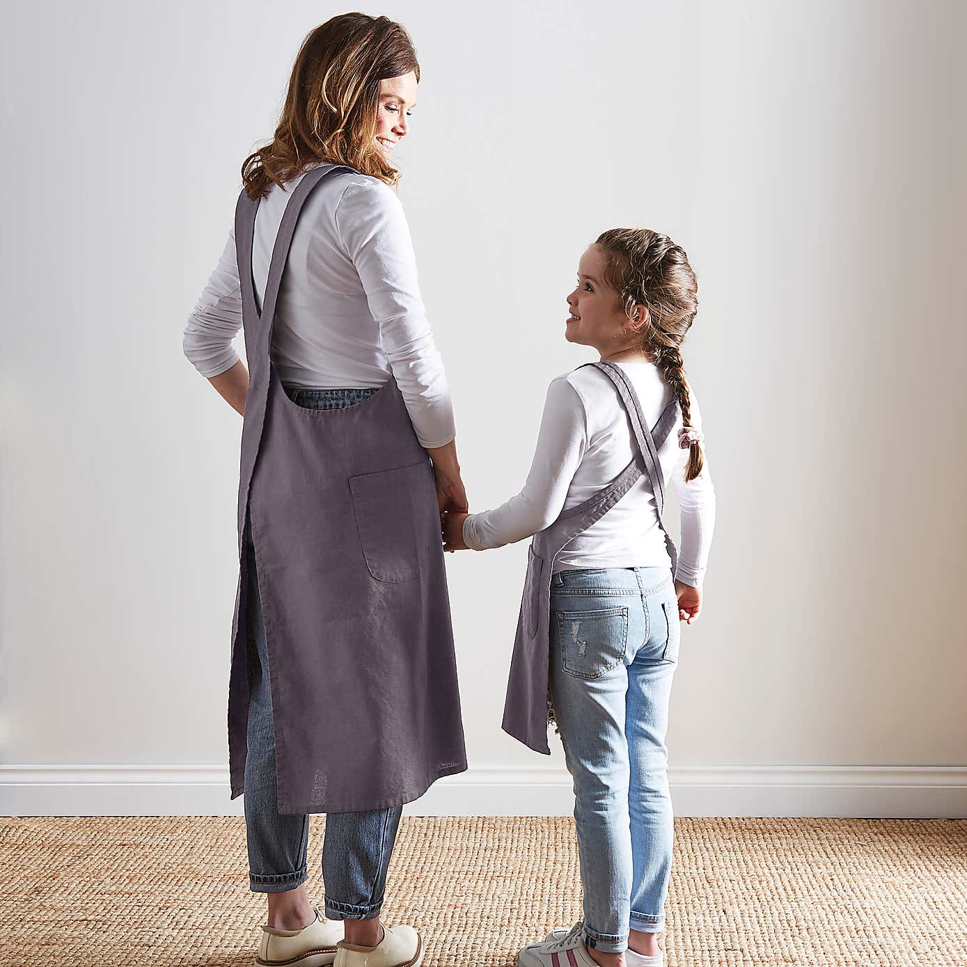 Cotton Cross Over Apron