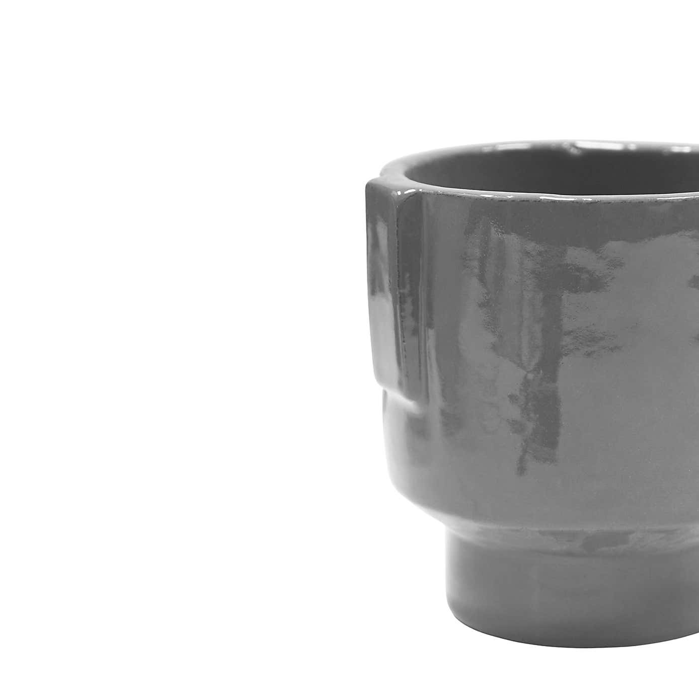 Aries Glazed Handles Planter