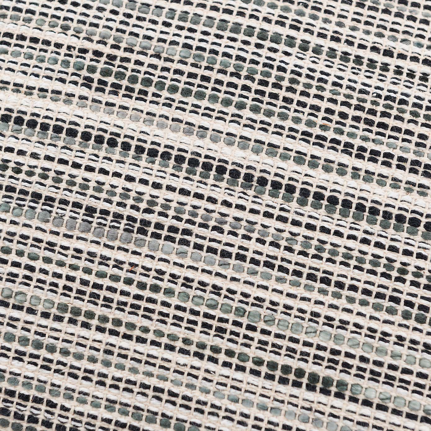 Ava Flat Weave Cotton Rectangle Cushion