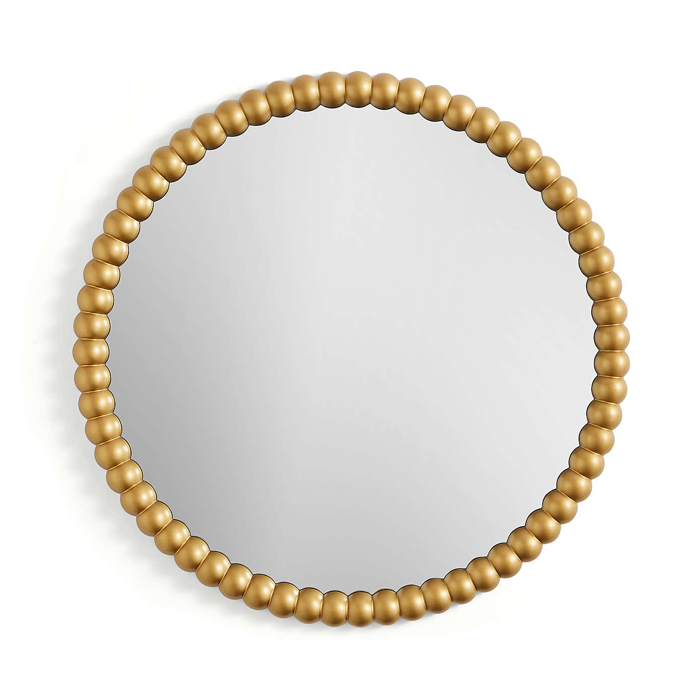 Bobbin Round Wall Mirror