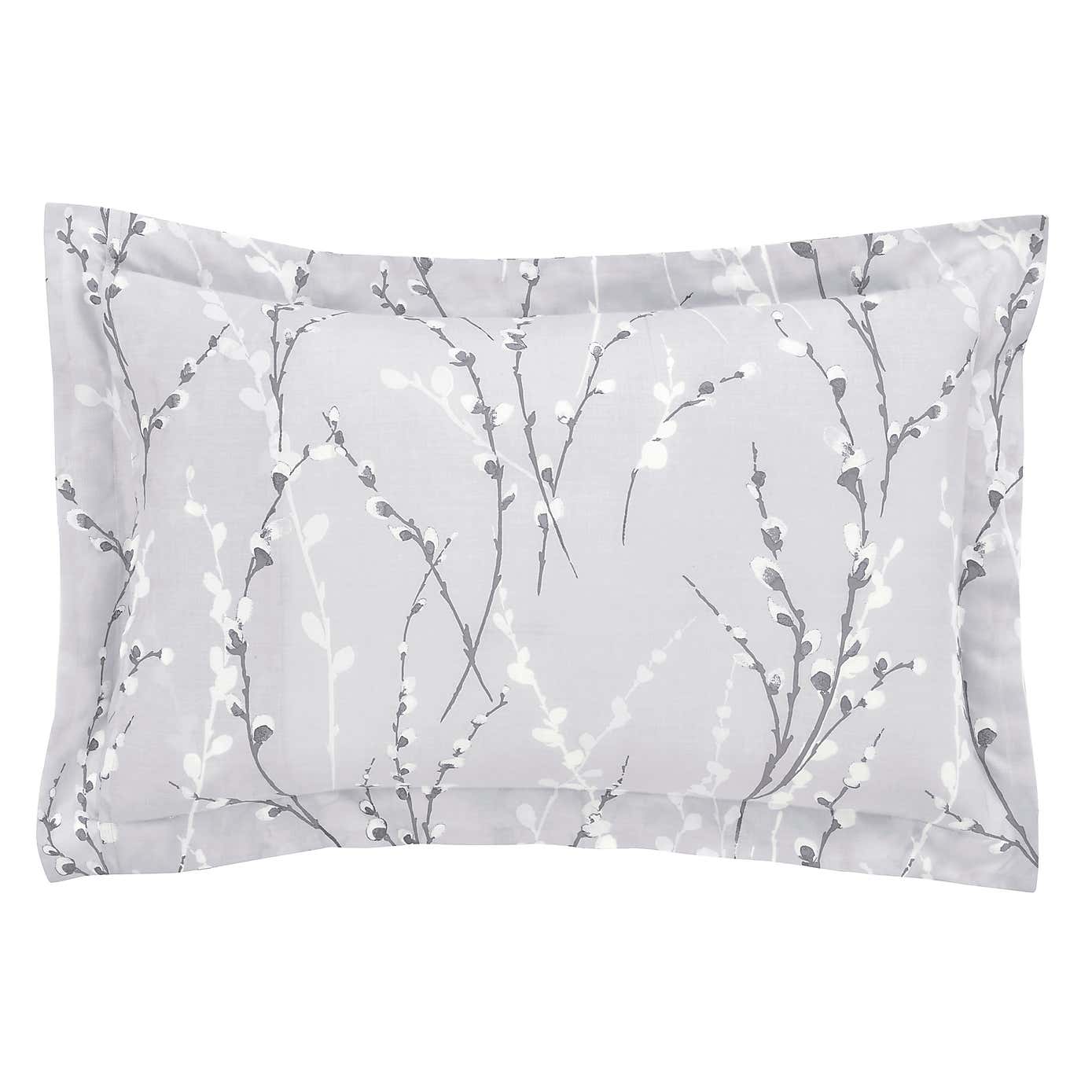 Belle Grey Oxford Pillowcase