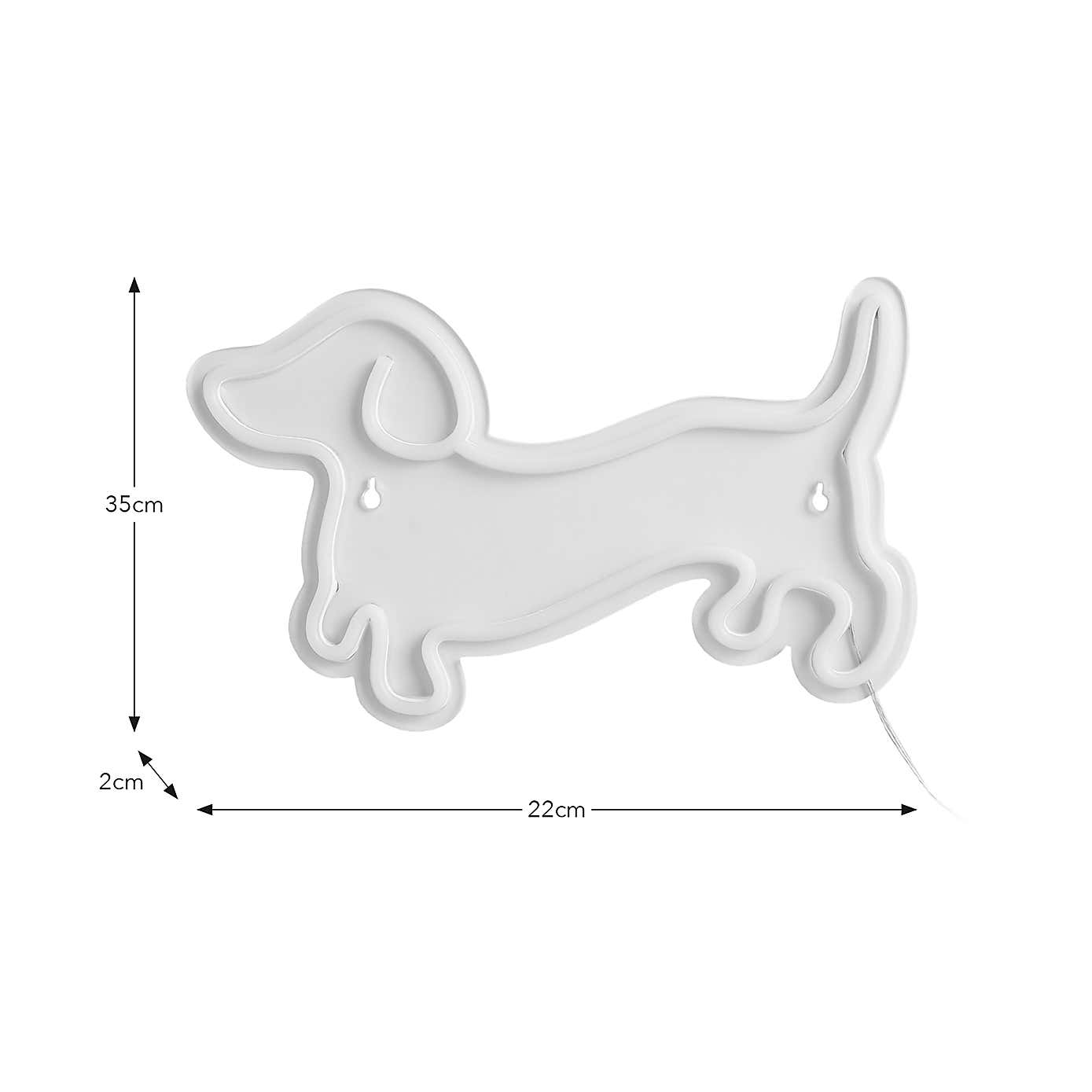 Sausage Dog Neon Sign