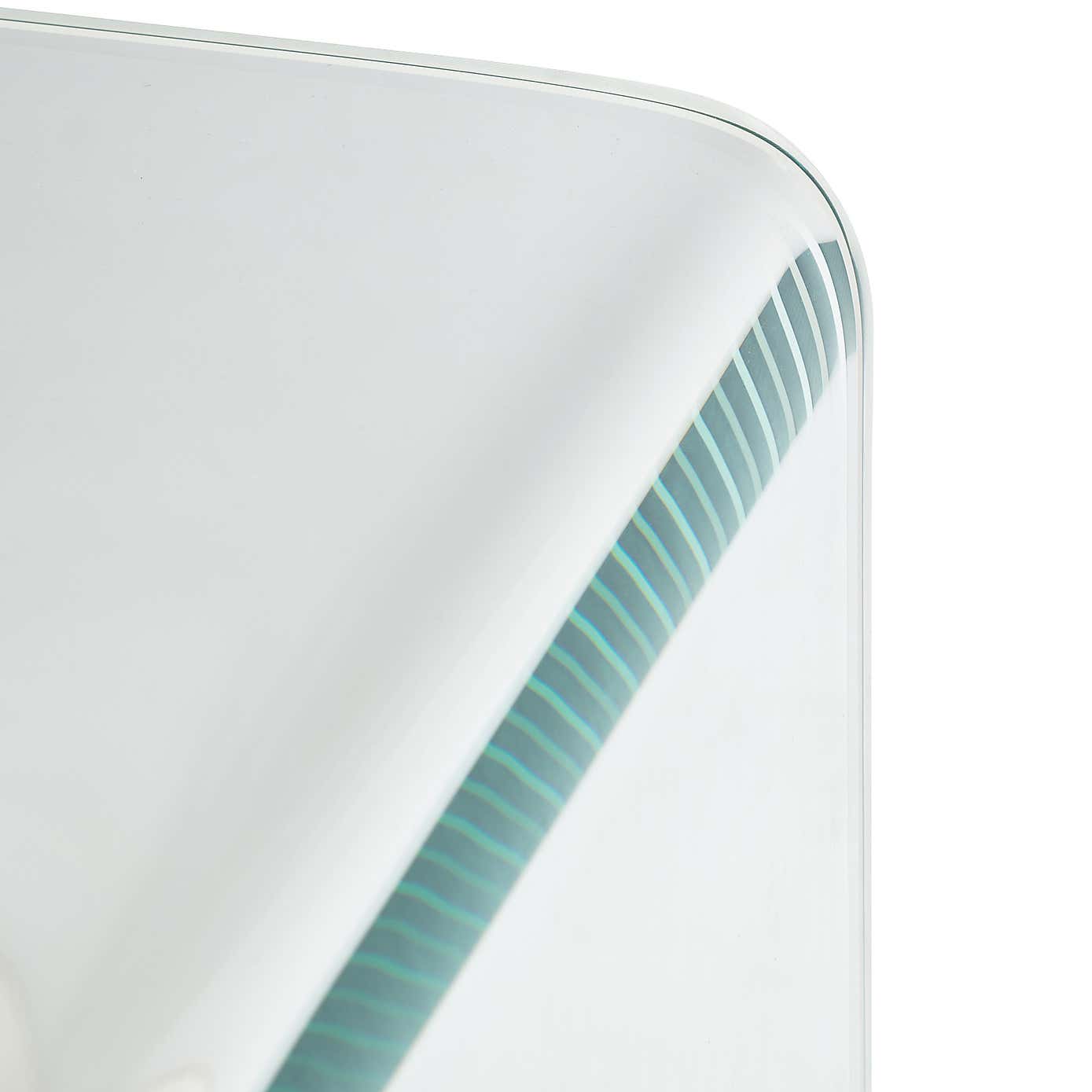 Amalfi Bent Glass Console Table