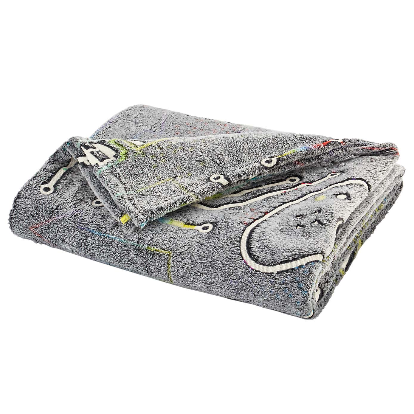 Catherine Lansfield Game Over Fleece Throw 130cm x 170cm