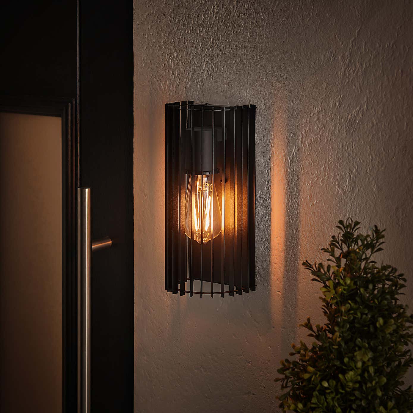 Reno Industrial Outdoor Metal Wall Light