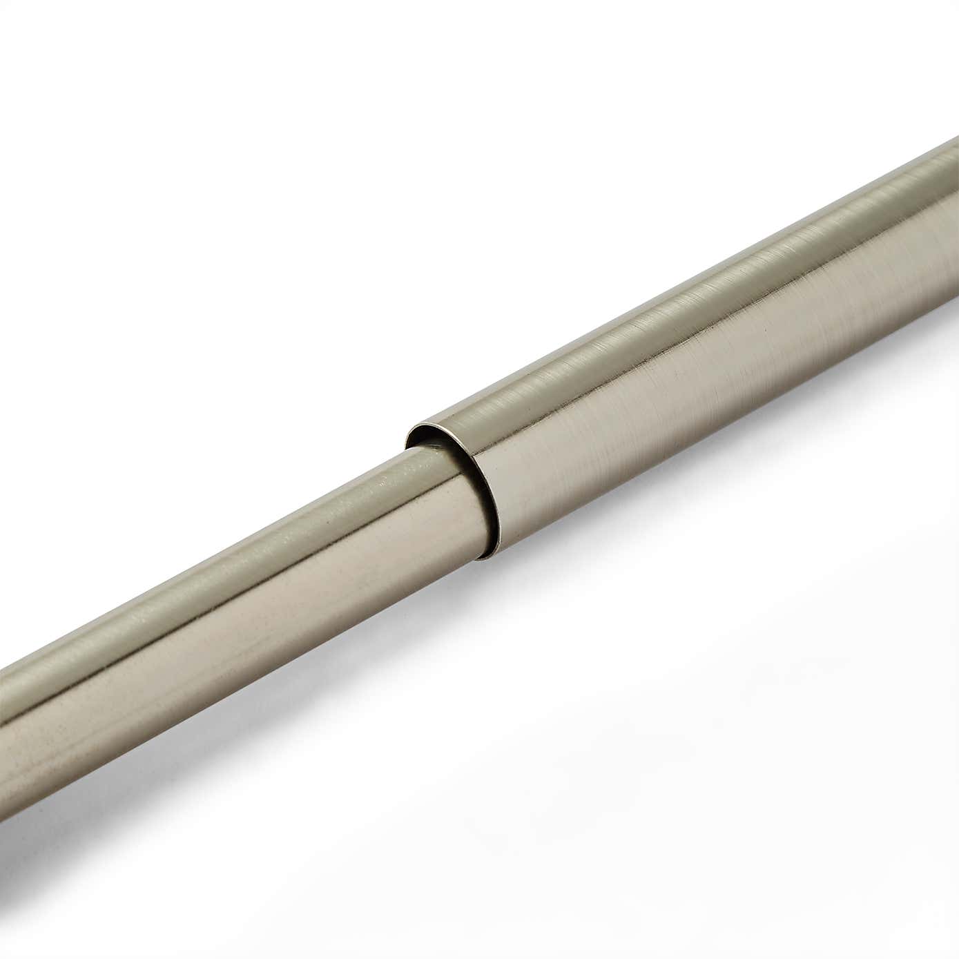 Trumpet Extendable Metal Curtain Pole