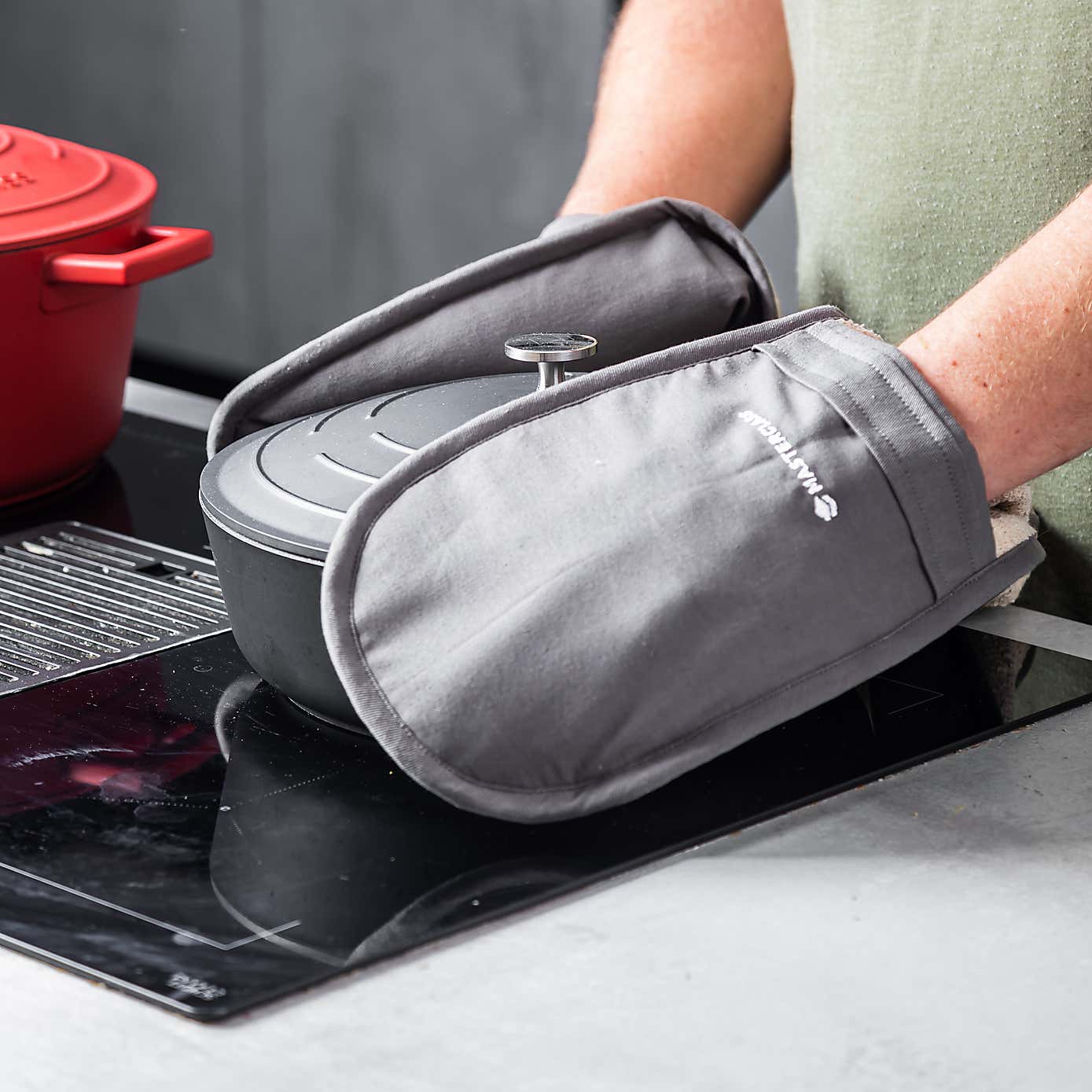 MasterClass Cotton Double Oven Glove