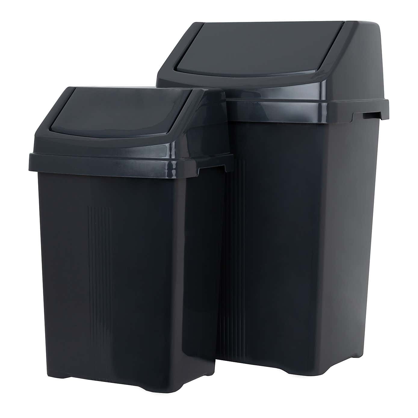 Wham Casa 25/50L Set of 2 Swing Bins
