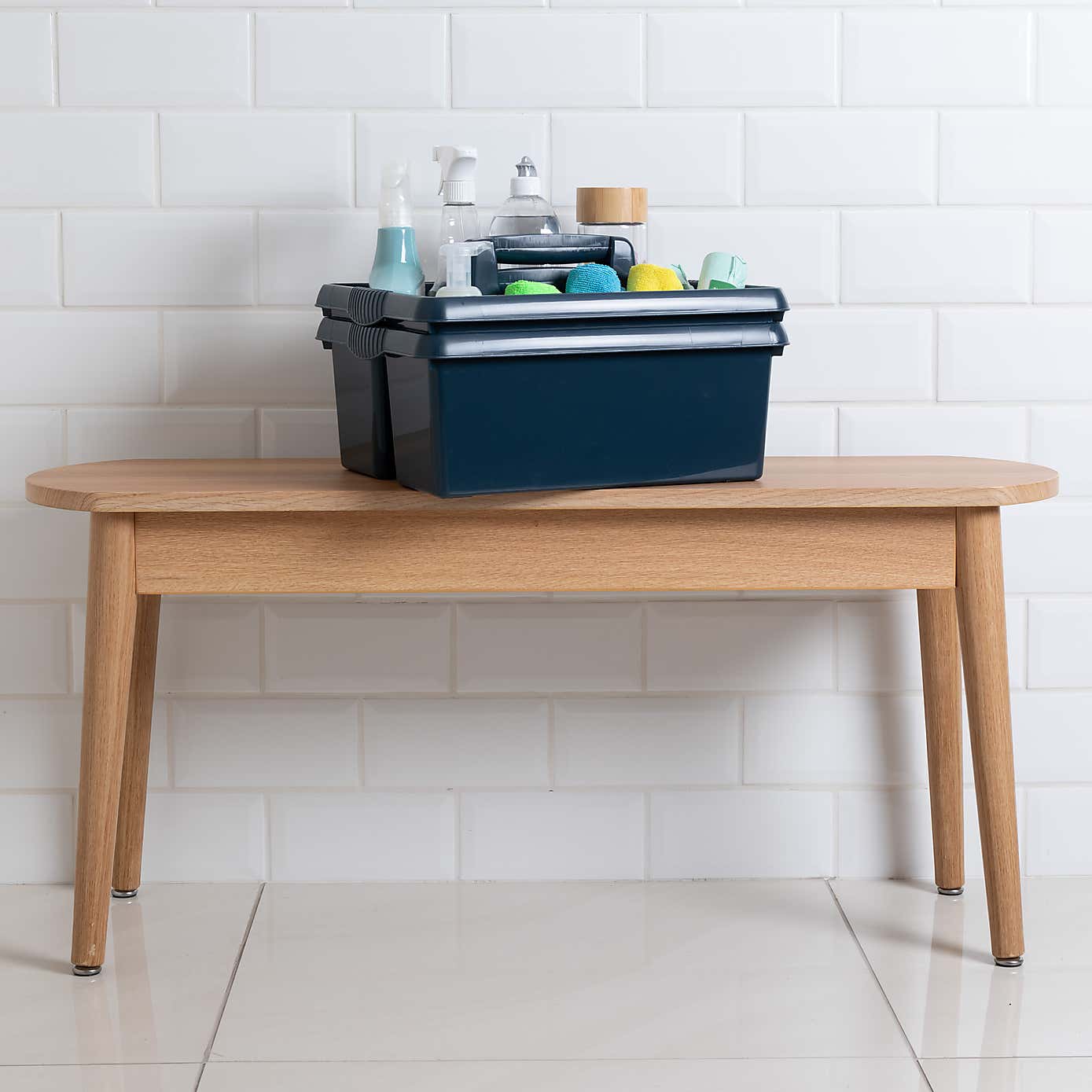 Wham Casa Navy 2 Section Caddy