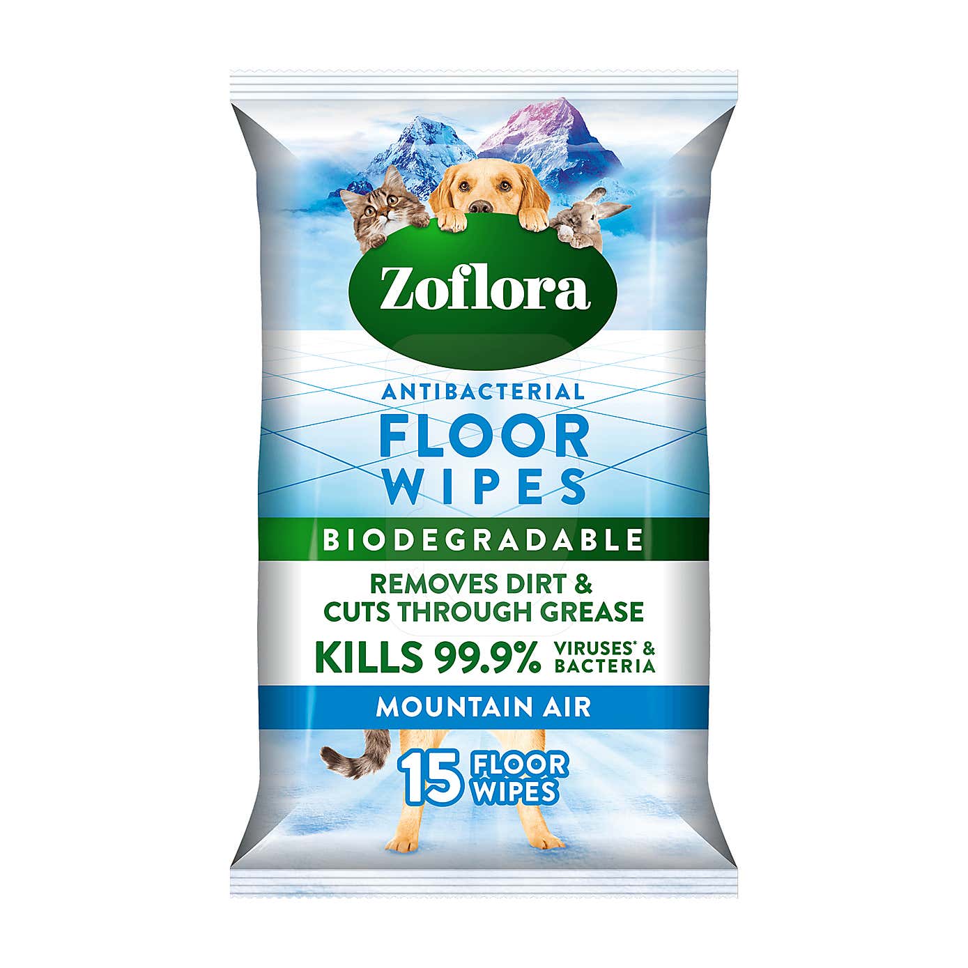Zoflora Floor Wipes