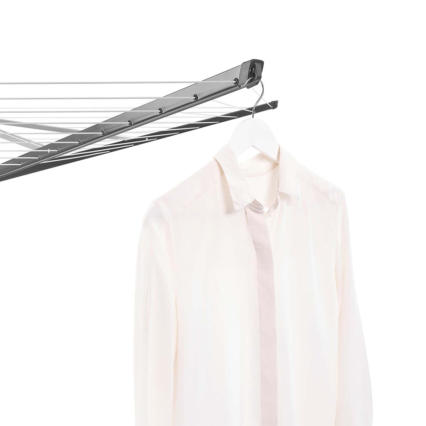 Brabantia Lift-O-Matic 4 Arm Rotary Washing Line With Accessories, 50m