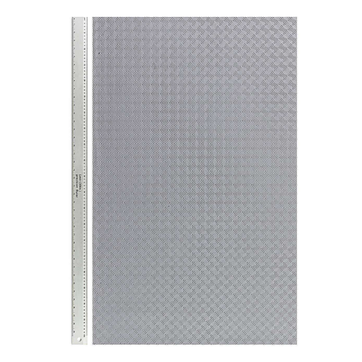 By The Metre Luxury Grey PVC Table Protector