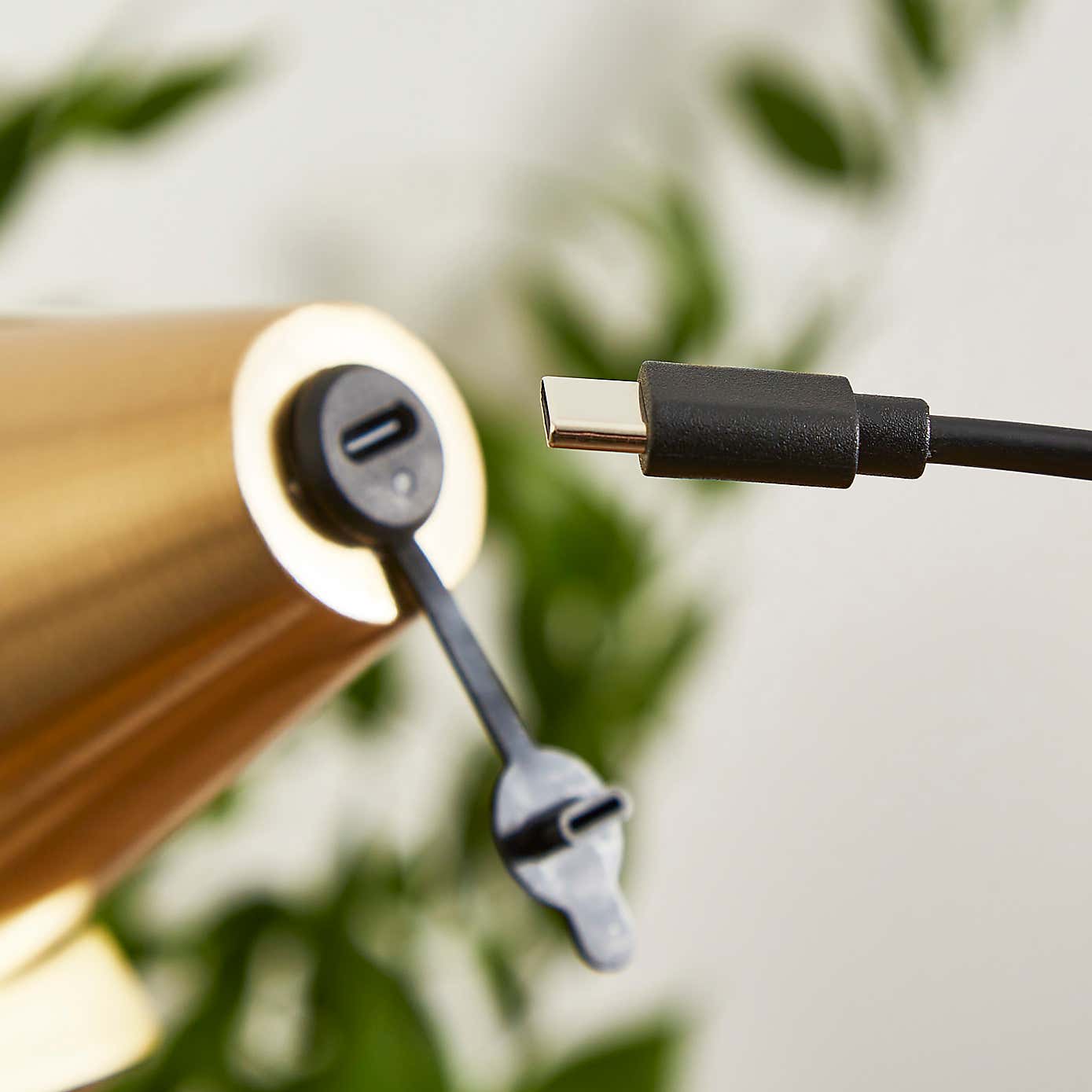 Conical Rechargeable Touch Dimmable Table Lamp