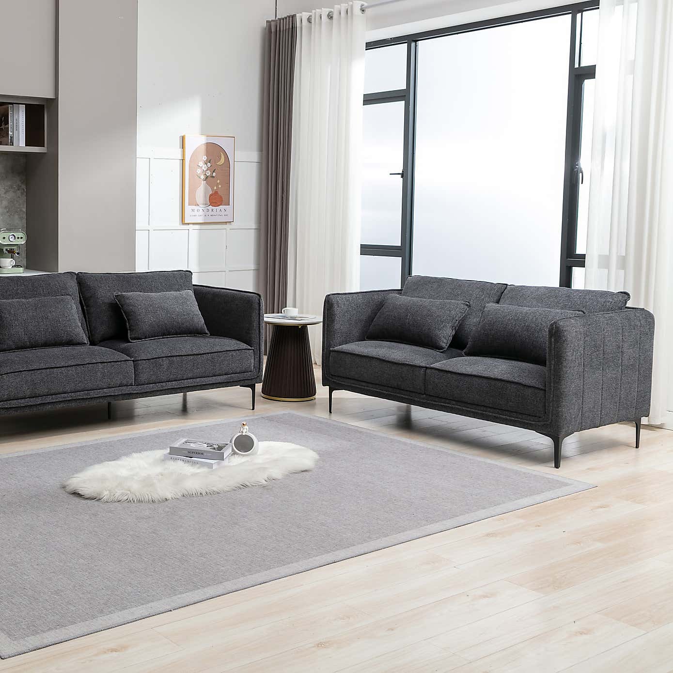 Image Furnishings Landon Chenille 2 Seater Sofa