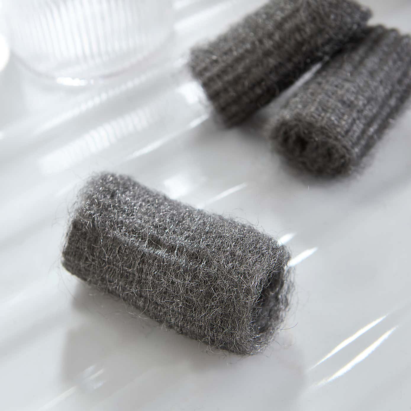 Pack of 12 Steel Wool Scourers