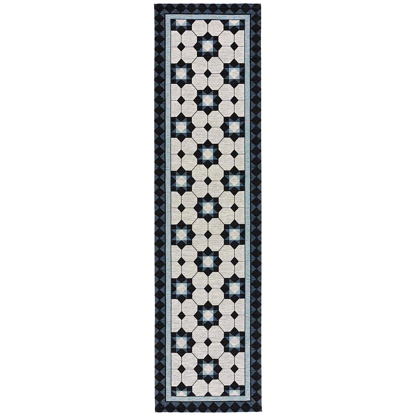 Daisy Tile Runner