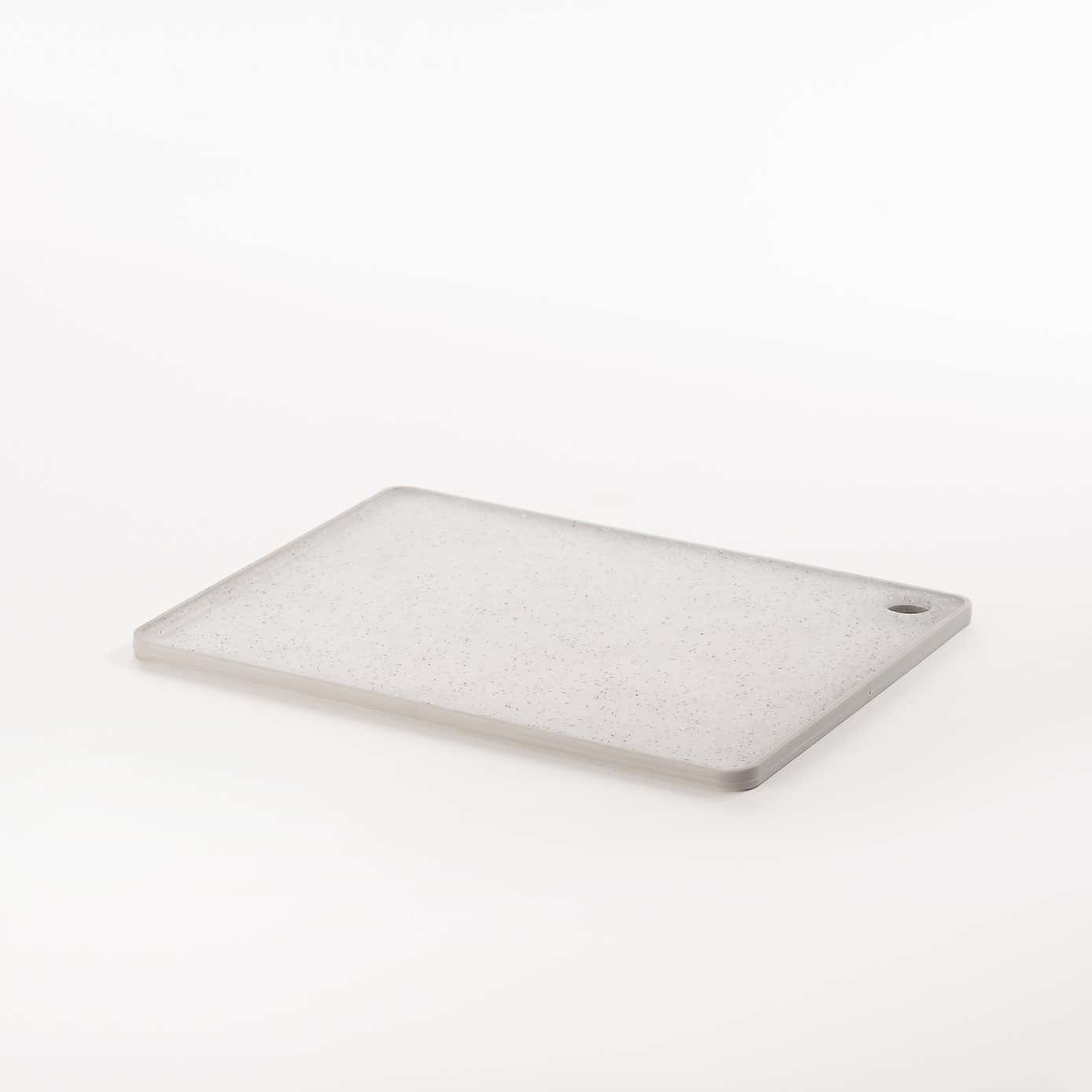 Recycled chopping board large single Black