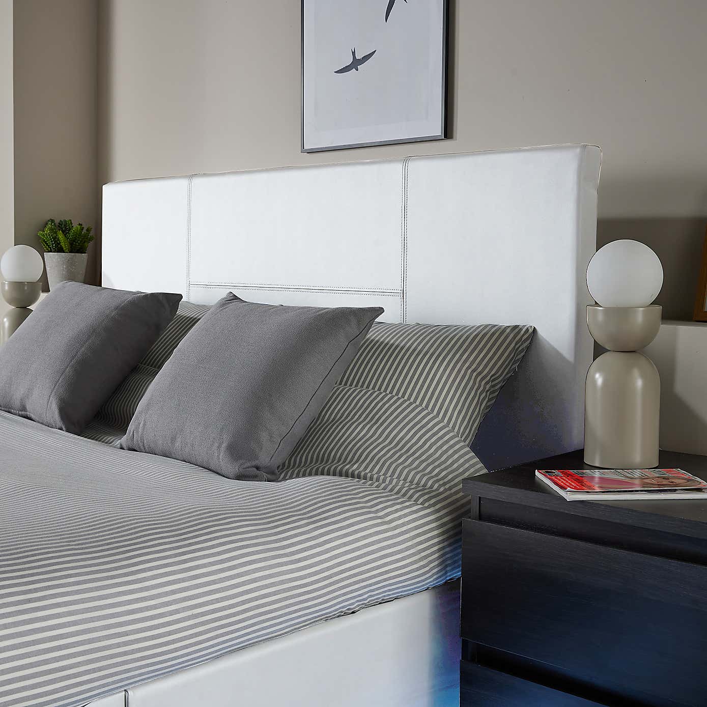 X Rocker Living Ava TV Bed with LED Lights and TV Mount