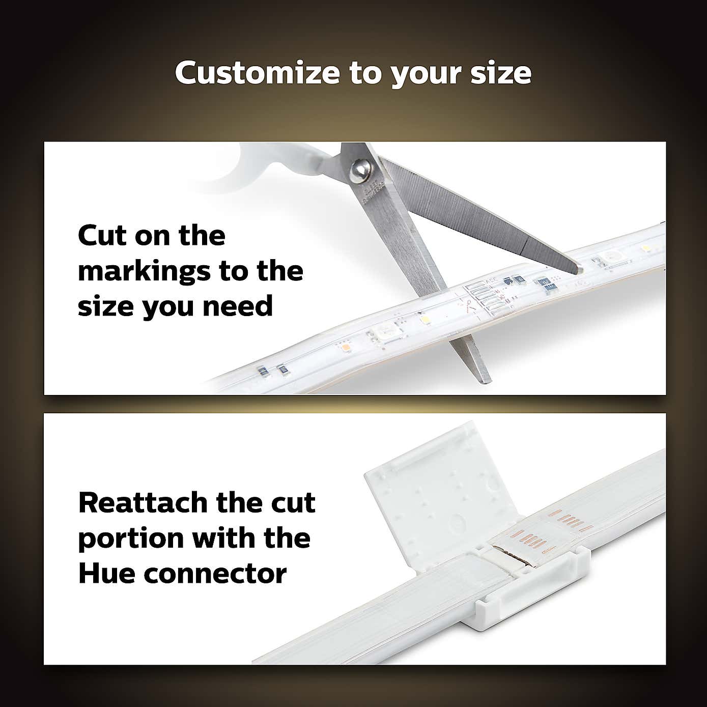 Philips HUE Smart LED 2m Lightstrip Kit