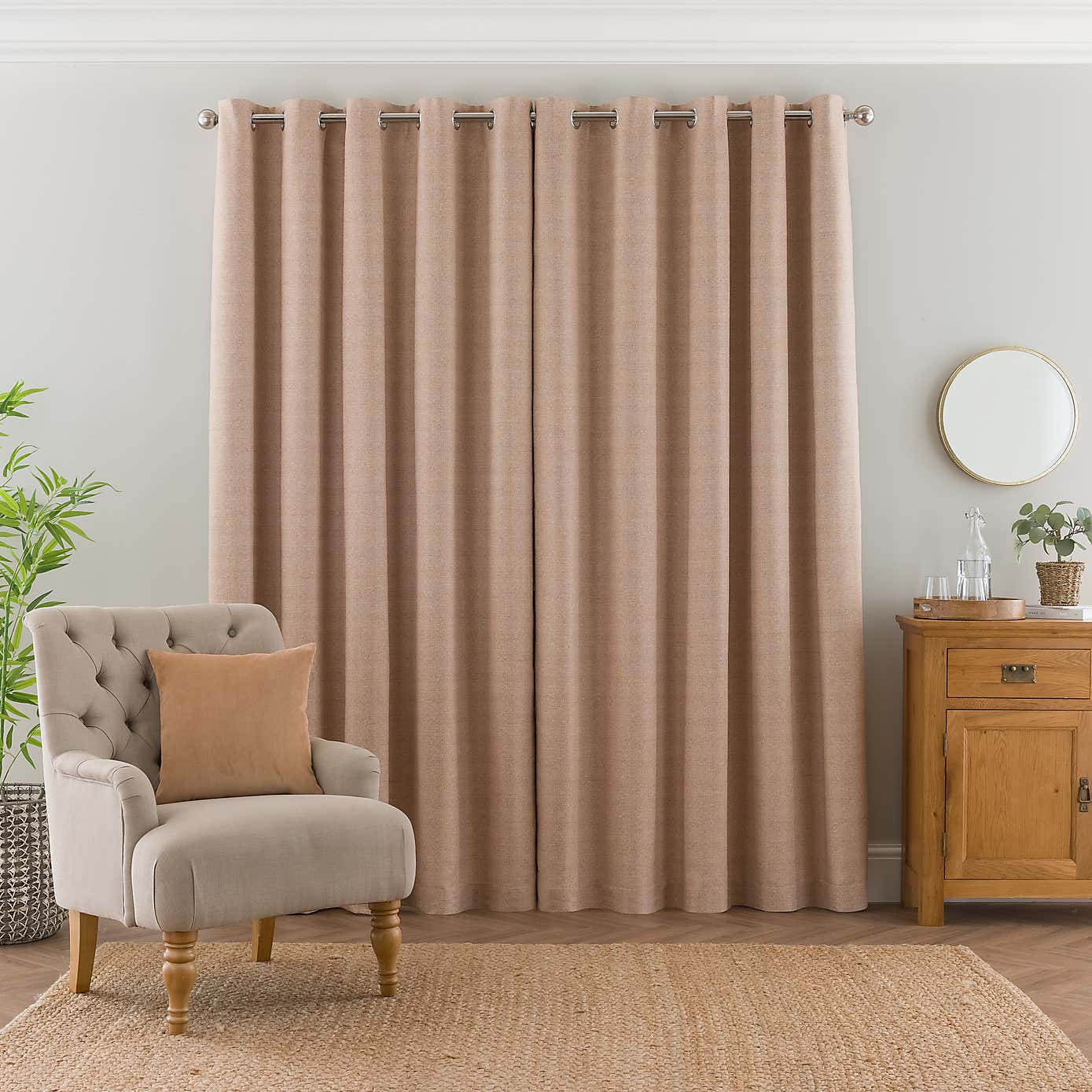 Elmore Blackout Eyelet Curtains