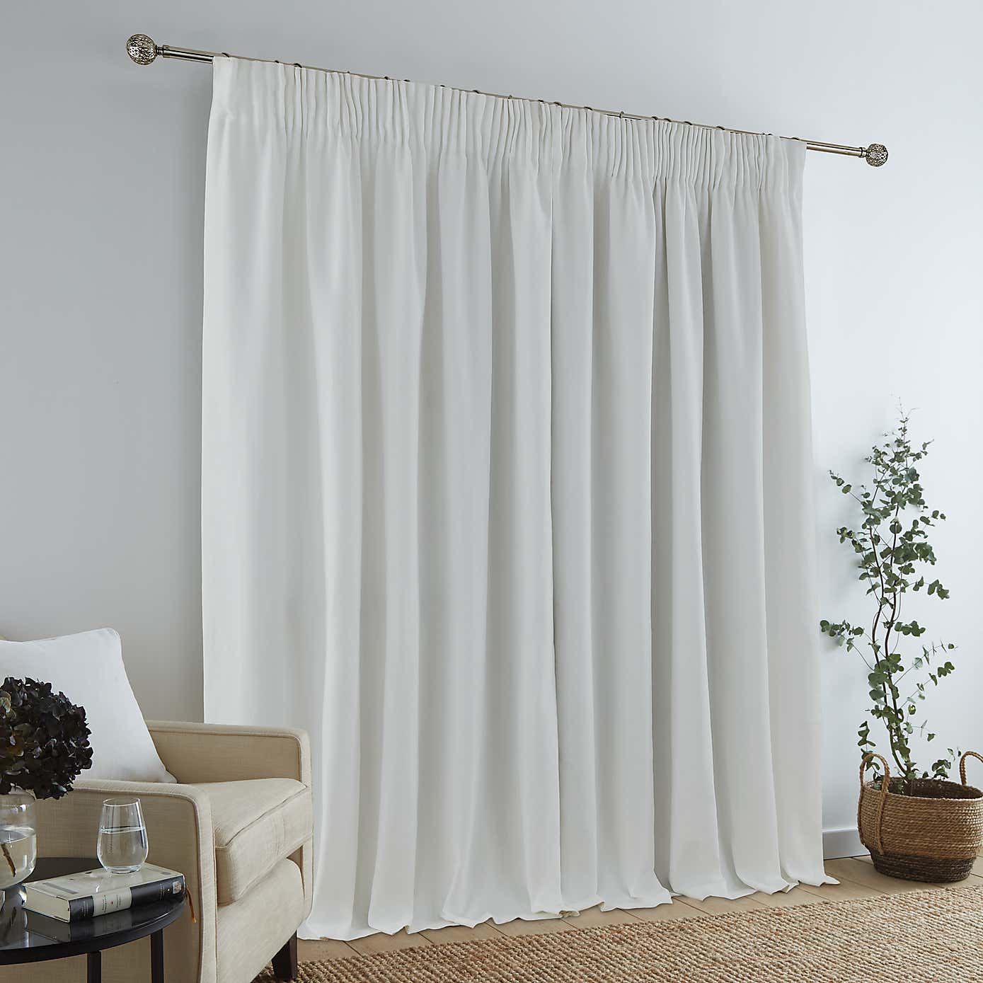Wynter Thermal Pencil Pleat Curtains