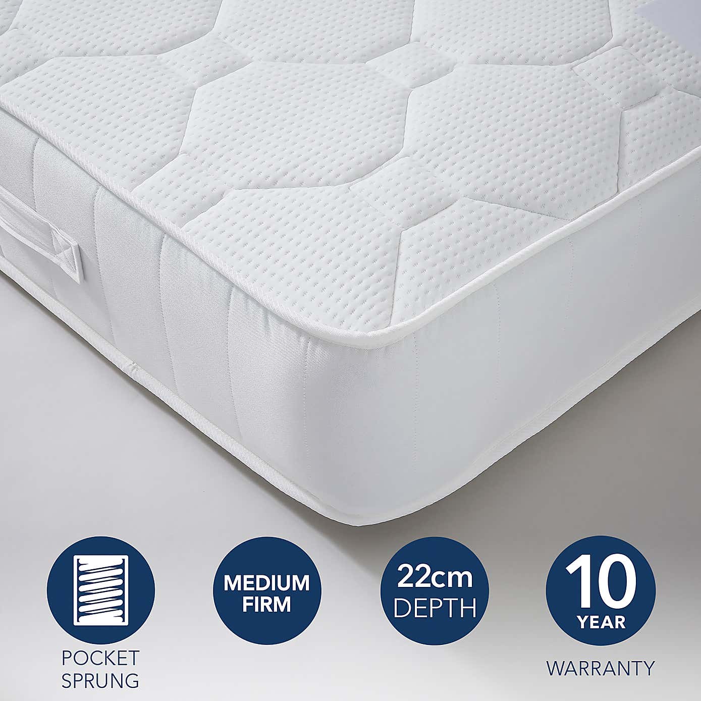 Fogarty Dreamy Comfort Gel Top 1500 Pocket Sprung Mattress