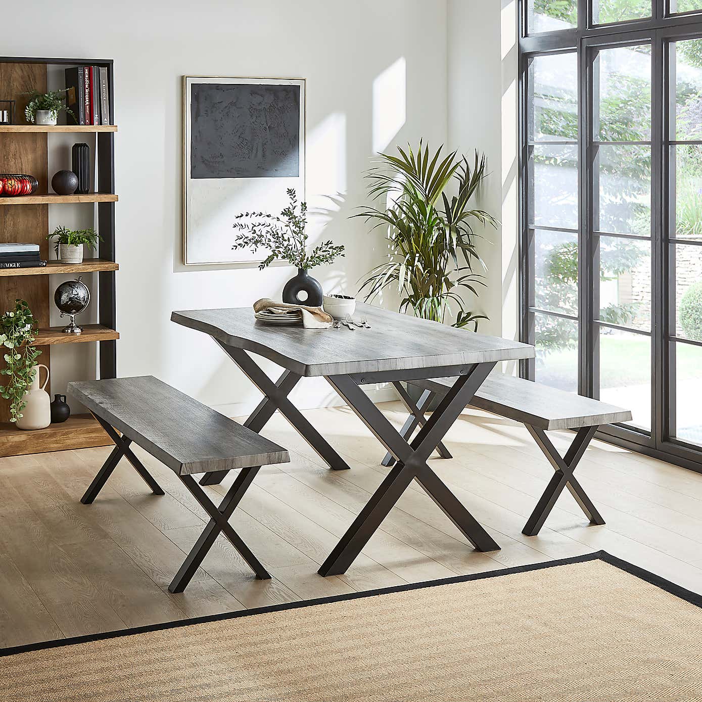 Ezra Dining Bench Set