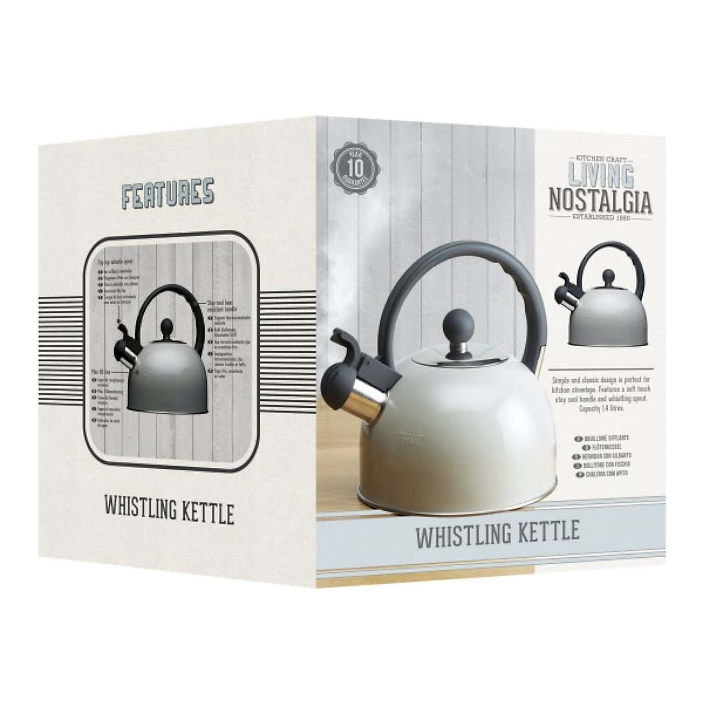 Stainless Steel Induction Hob Kettle with Whistle