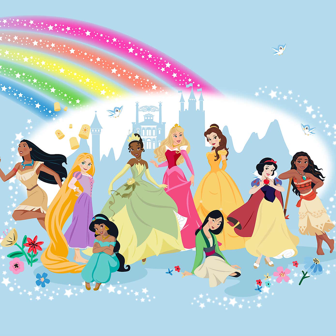 Disney Princess Mural