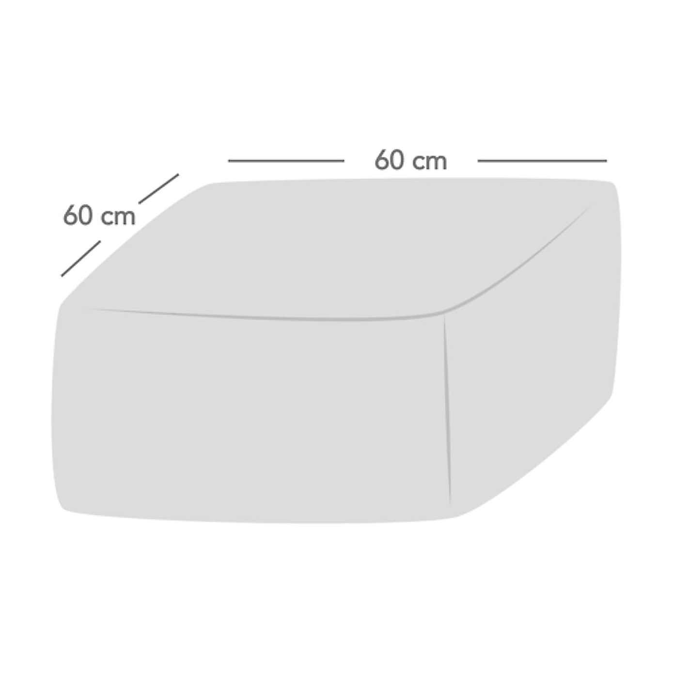 Ru Comfy Weave Bean Bag Ottoman