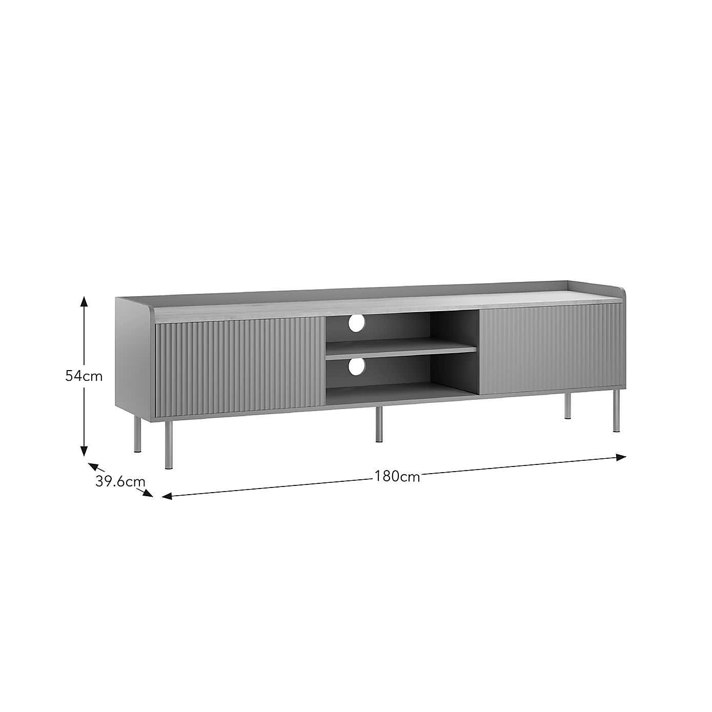 Georgi Extra Wide TV Unit Black