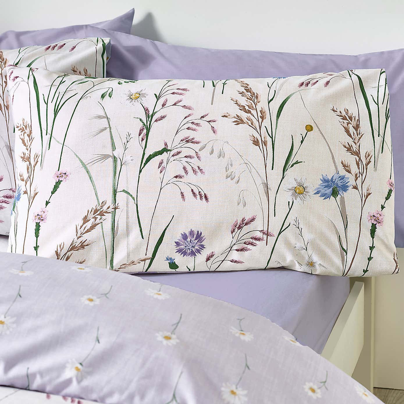 Catherine Lansfield Grasmere Floral Reversible Duvet Cover & Pillowcase Set