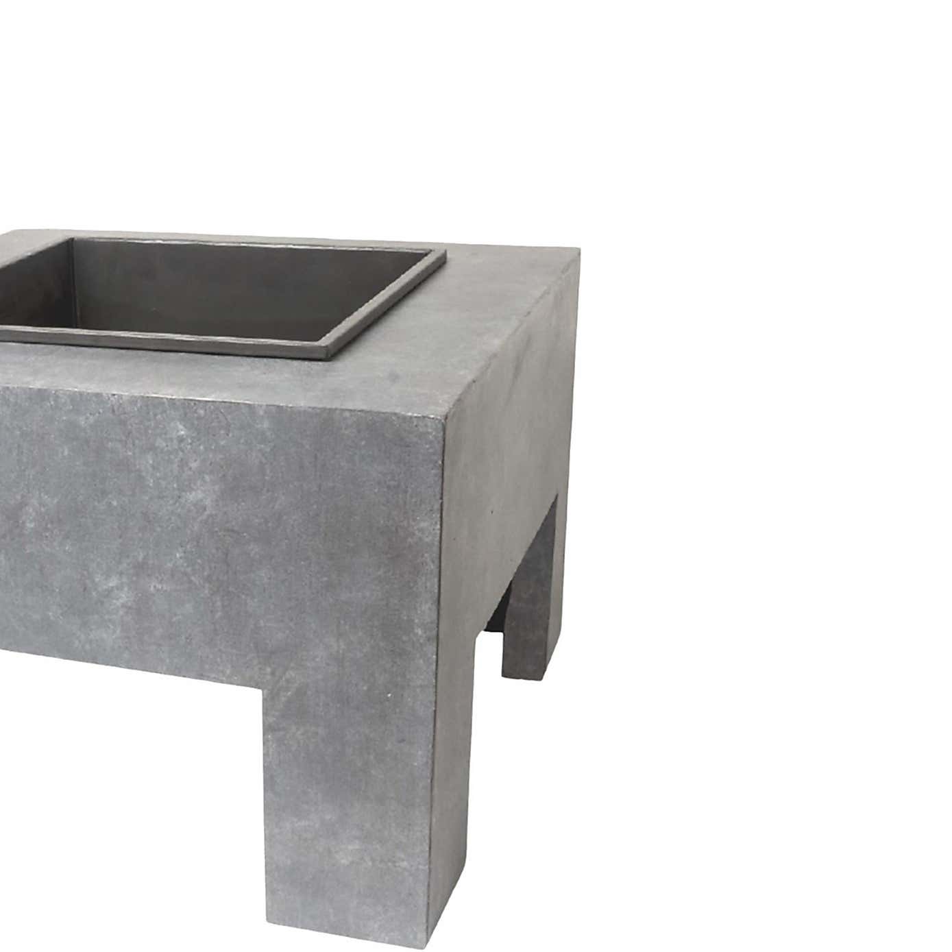 Square Firebowl & Console