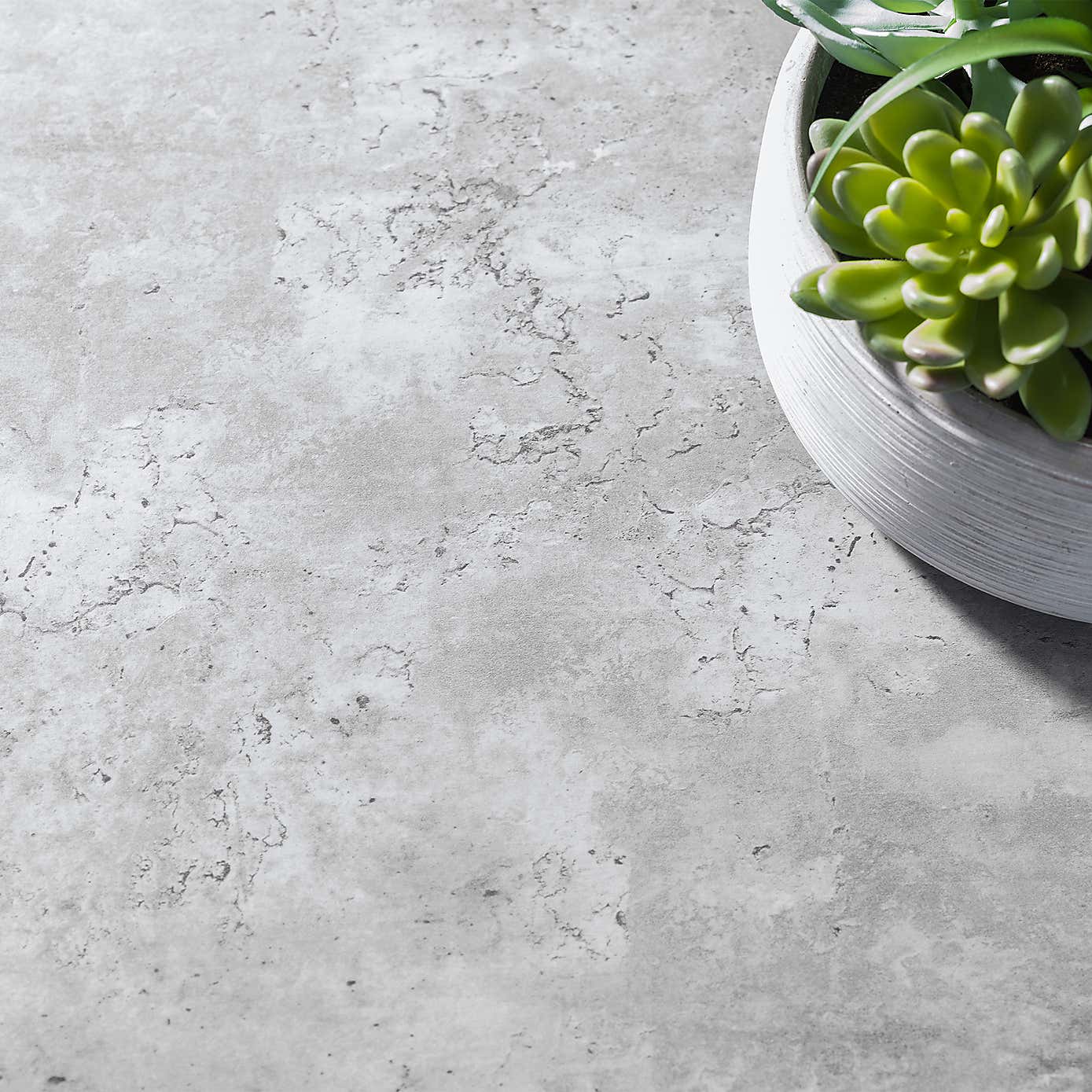 Staten 4 Seater Dining Table, Concrete