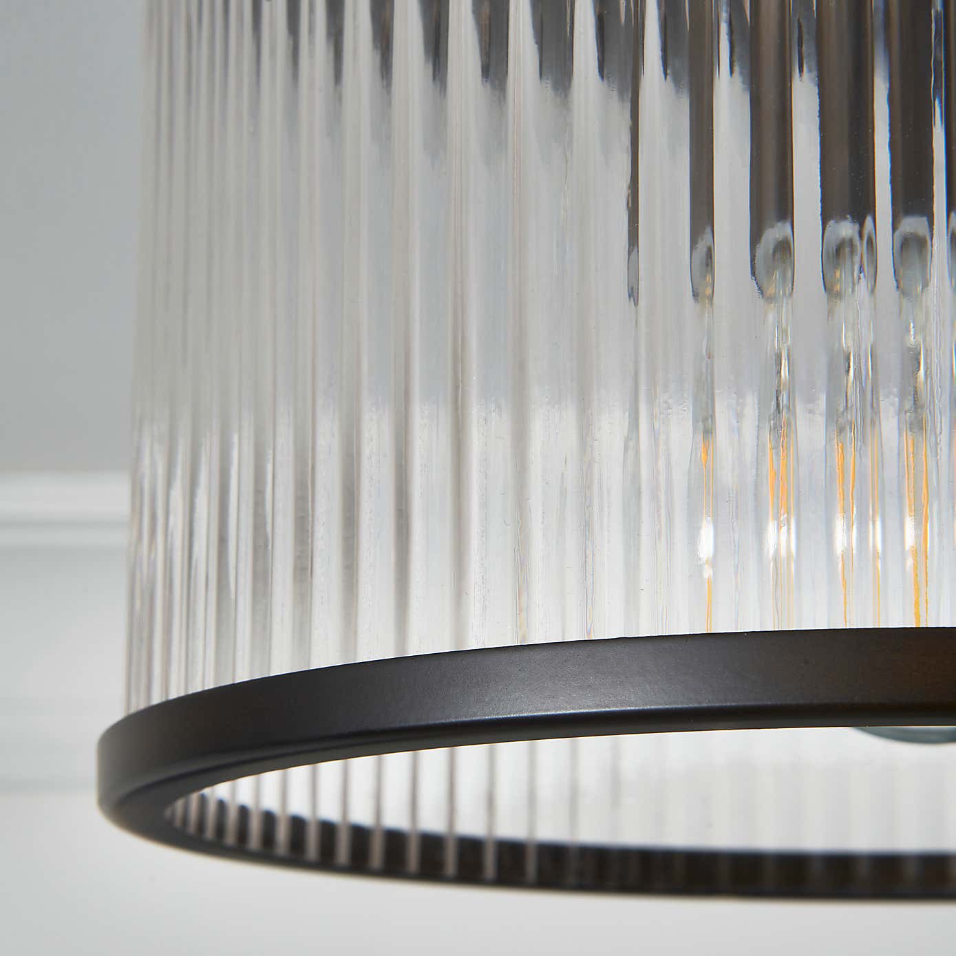 Alyn 3 Light Bathroom Semi Flush Ceiling Light