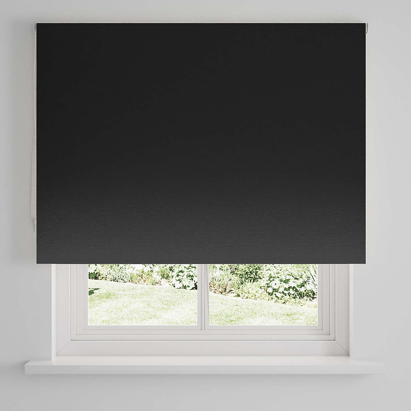 Satin Blackout Roller Blind