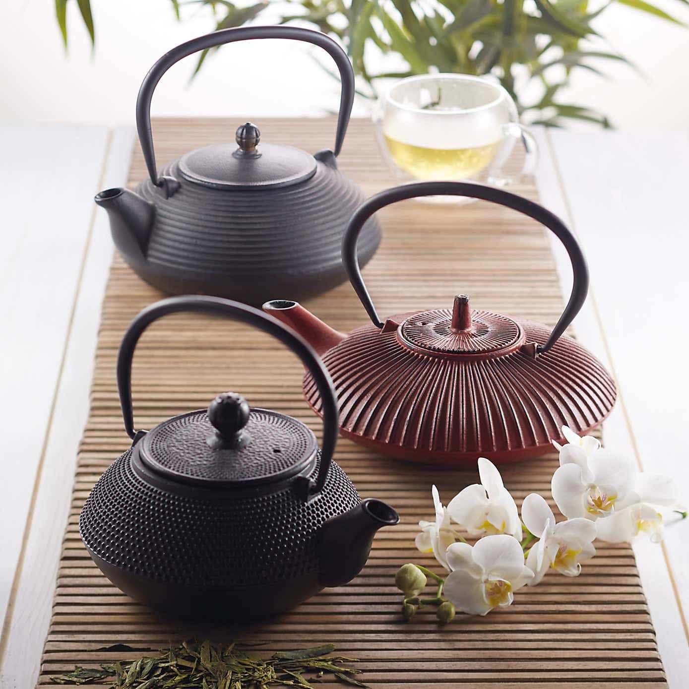 La Cafetiere Black Cast Iron 600ml Infuser Teapot