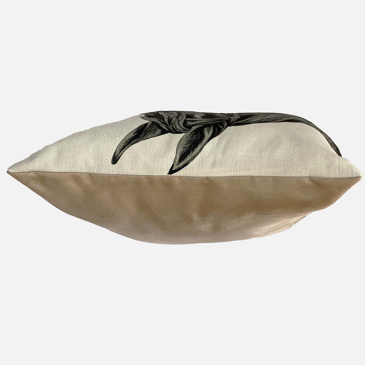 Christine Varley Black Horse Square Cushion