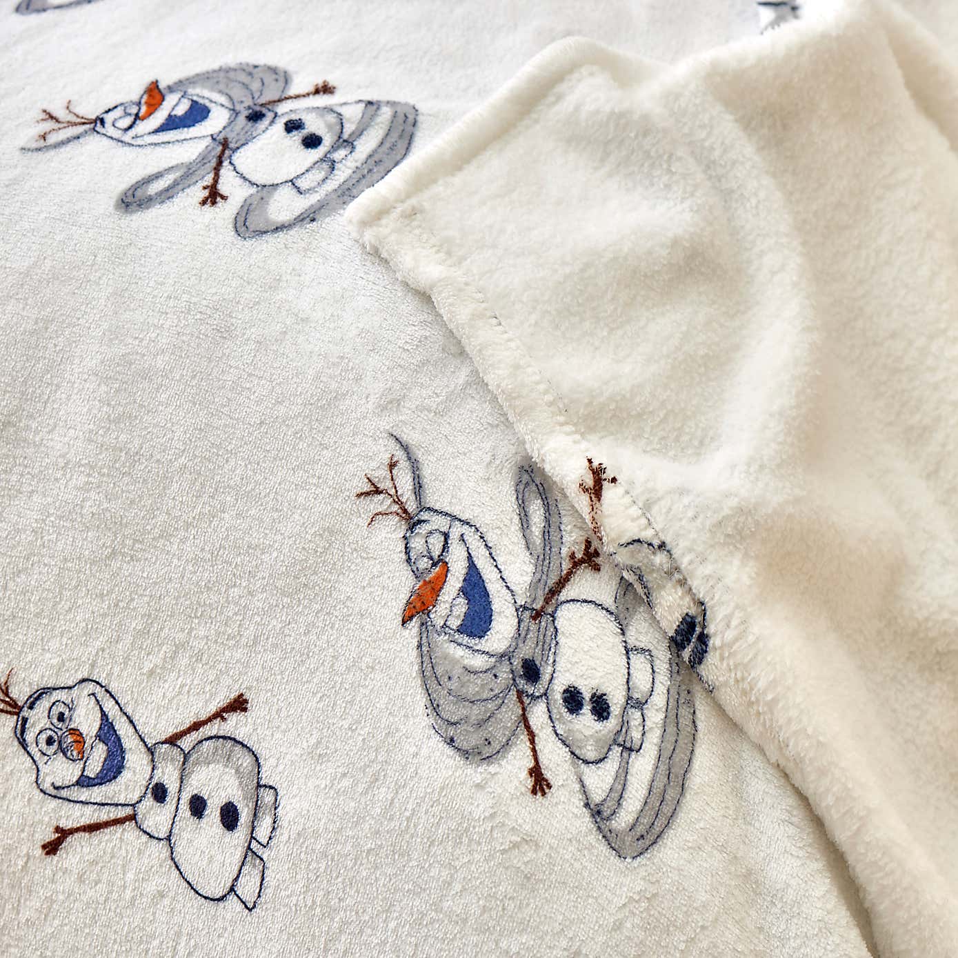 Frozen Olaf Fleece Blanket