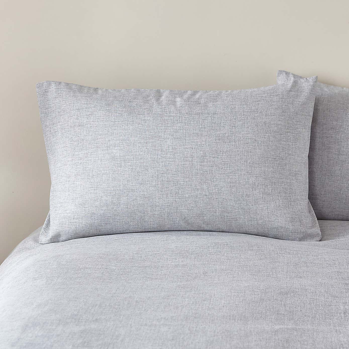 Supersoft Chambray Duvet Cover and Pillowcase Set